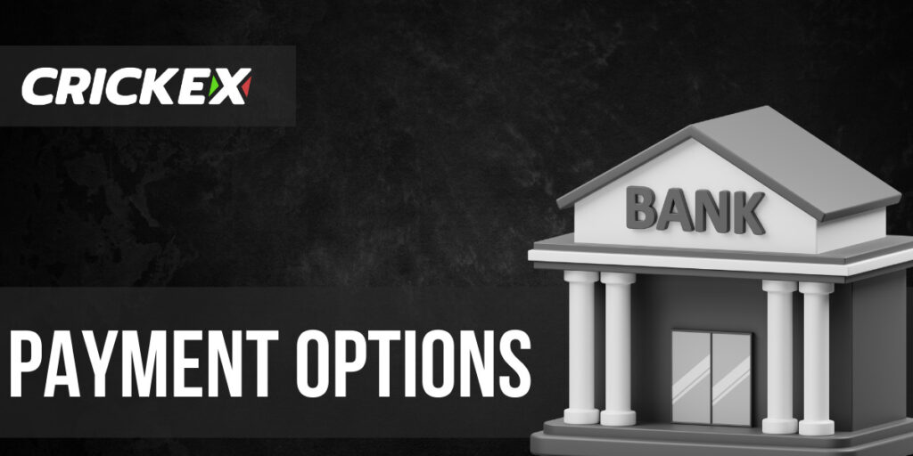 Indian Crickex Payment Options