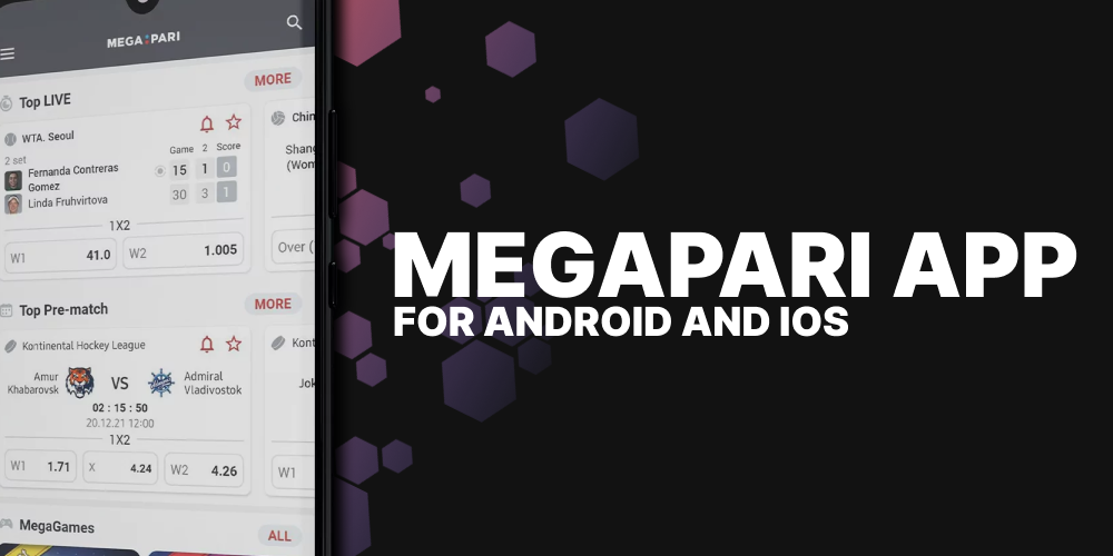 Download Megapari on iPhone and Android Devices